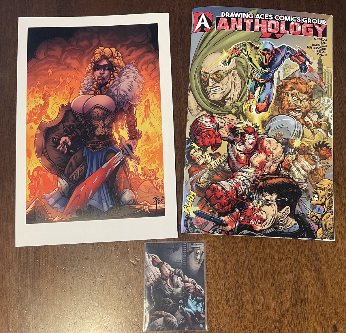 MMONavarre's tweet photo. Got this great book and extras today! Nice work! Thanks BUZZ! https://t.co/um2110YzDf