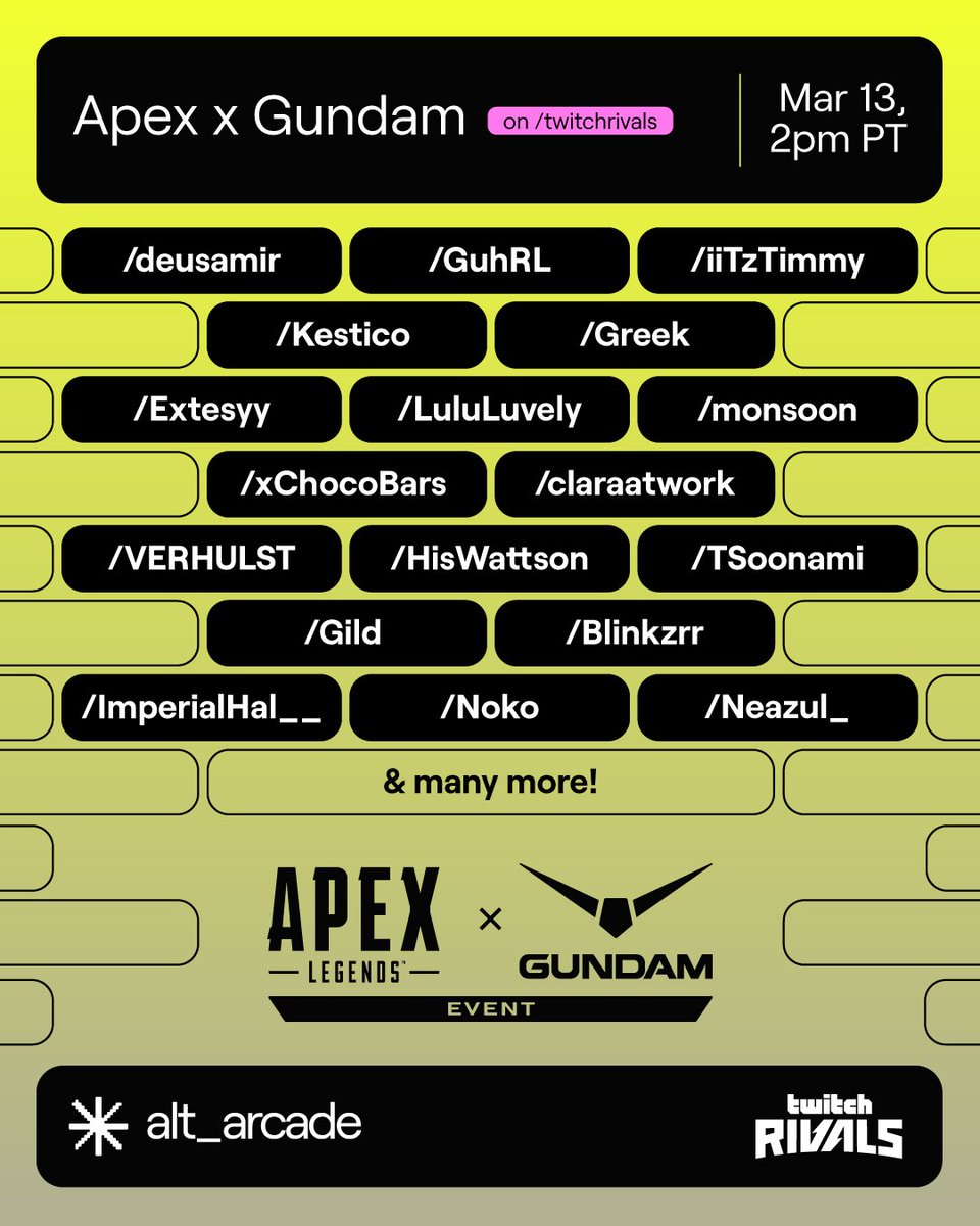 Twitch Rivals tweet media