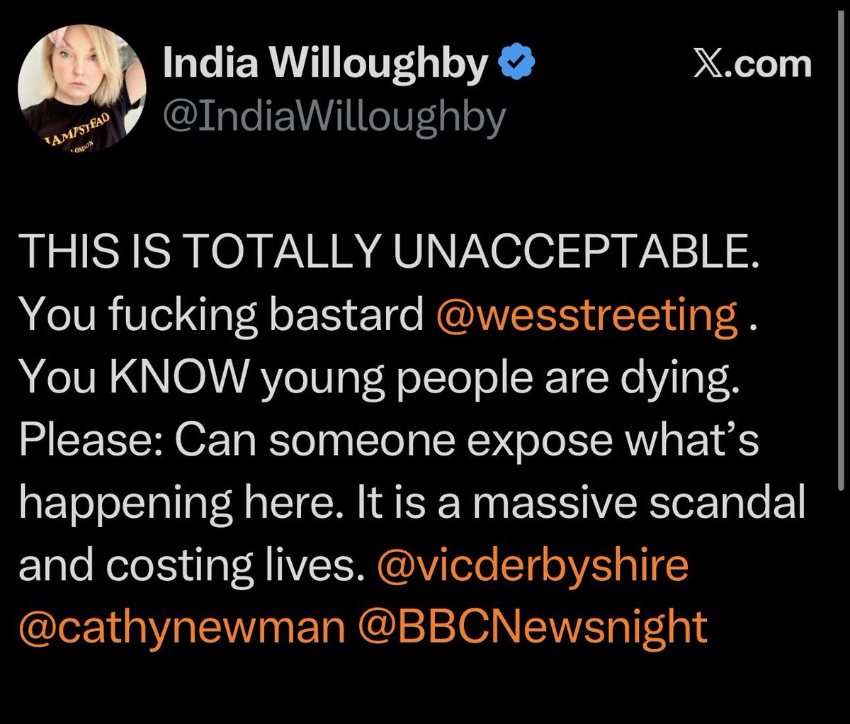 Graham Linehan tweet media