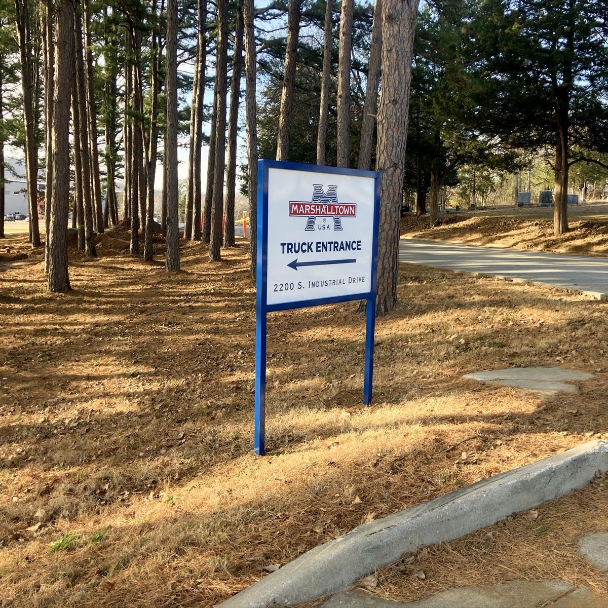 Thank you for trusting us to be #yoursignsource, Marshalltown USA! | #signstudio #notjustsigns #completevisualmarketing #signshop #nwasigns #wevegotyourback