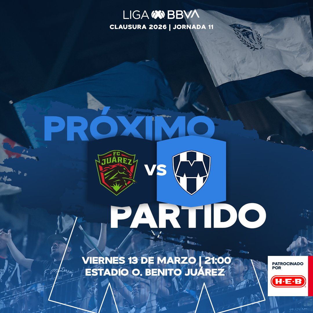 Rayados's tweet photo. ¡Con todo por la Jornada 11!👊🏼🇫🇮

@HEB_mexico https://t.co/d1VO94Omjn