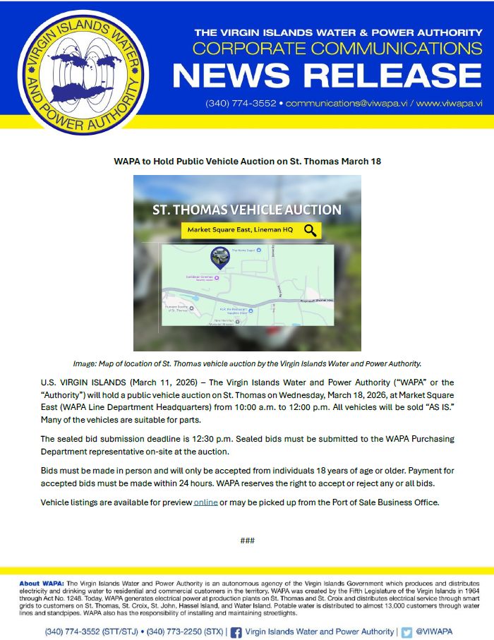 Virgin Islands Water & Power Authority tweet media