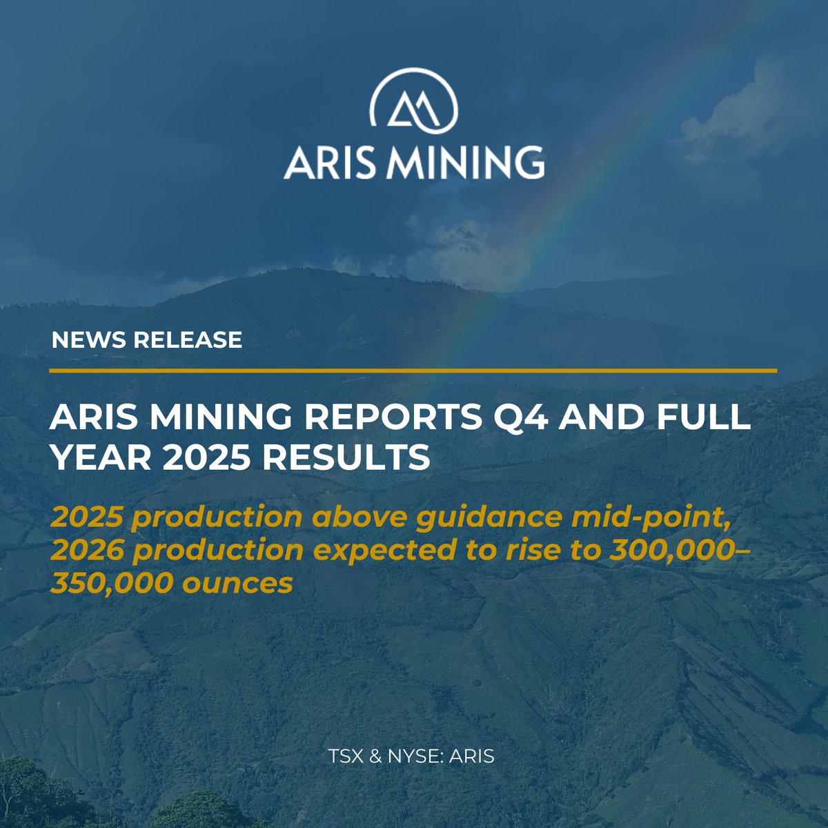 Aris Mining tweet media