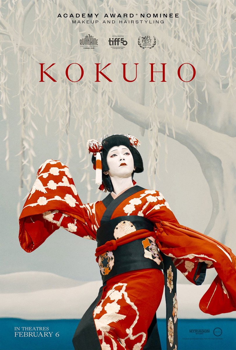 KOKUHO, nominada al Oscar y la película live action más taquillera en la historia de Japón, llegará a cines mexicanos a través de Cinépolis. 

Su historia sigue a un joven nacido en una familia gángster que es adoptado por un actor de kabuki.