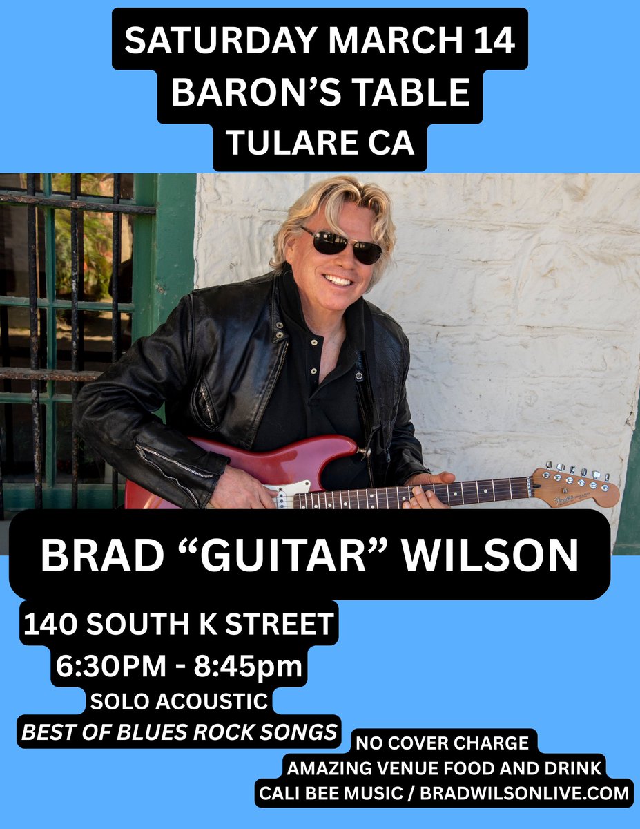 Brad "Guitar" Wilson (@bradwilsonlive) on Twitter photo 