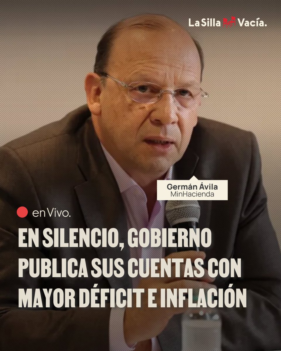 #LaSillaEnVivo | Con más de un mes de retraso y sin rueda de prensa, <a href="/MinHacienda/">MinHacienda</a> publicó el estado de las finanzas que heredará el próximo gobierno.

➡️ Sus proyecciones de inflación contradicen el argumento de <a href="/petrogustavo/">Gustavo Petro</a> de que no subiría.
lasillavacia.com/en-vivo/en-sil…