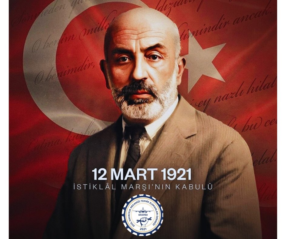 İstiklal Marşı’mızın kabulünün 105. yılında, Milli Şairimiz Mehmet Akif Ersoy'u ve tüm istiklal kahramanlarımızı rahmet ve minnetle anıyoruz. 

#istiklalmarşı