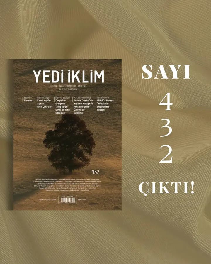 ATEIbo1993's tweet photo. Yedi iklim 432. Sayısında " O Kırmızı Ev" Adlı öyk��m ile bende yer aldım. https://t.co/hJHaJ6ikSY