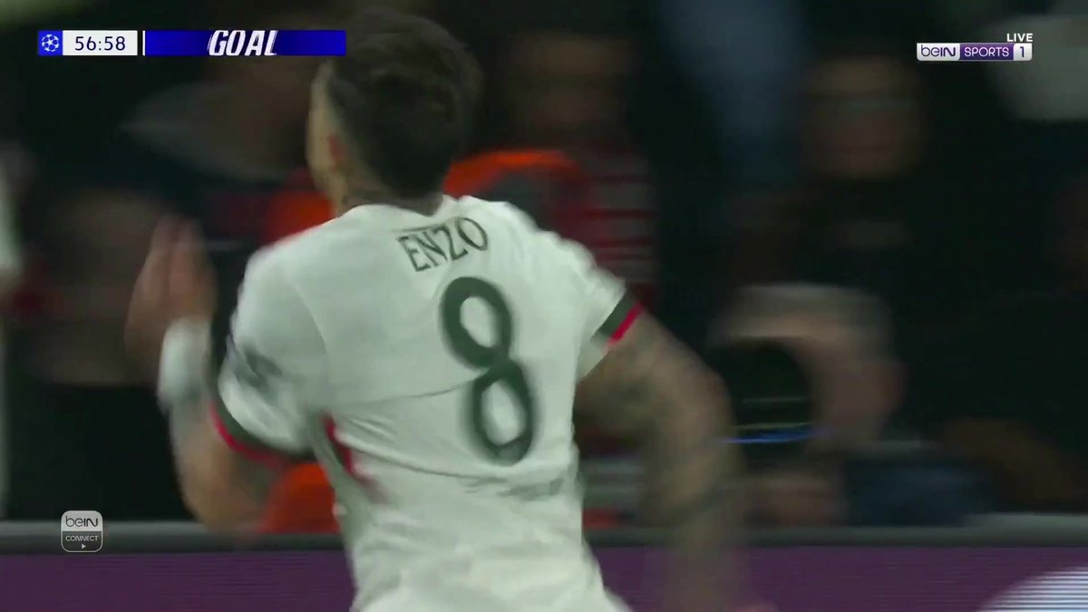 إنزو يدرك التعادل لتشيلسي ويشعل المباراة 