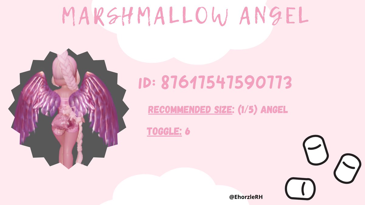 Marshmallow angel wings! | #royalehighcustomdecal for #valkwings
[rts helps]
----------------------------------
#Royalehigh #RH #royalehighart #royalehighdecals #royalehighcomission #royalehighcustomdecal #rhdecals #rhcustomdecals