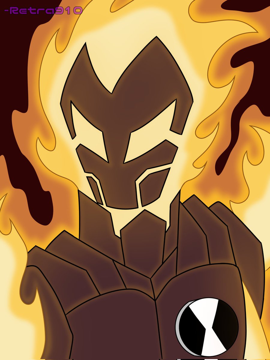 Retra910's tweet photo. #Ben10 #Ben10Fanart 

Heatblast / Fuego https://t.co/Q1uCtUo7EF