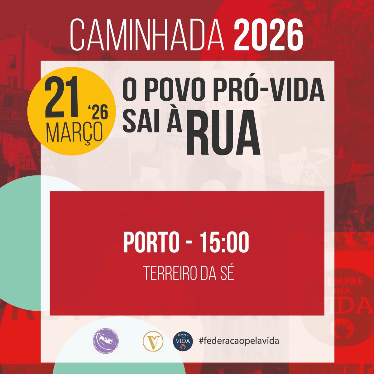 M_HelenaCosta's tweet photo. #pelaVida
Se Deus me der vida e saúde, lá estarei. E tu? https://t.co/fxzY4mUhyR