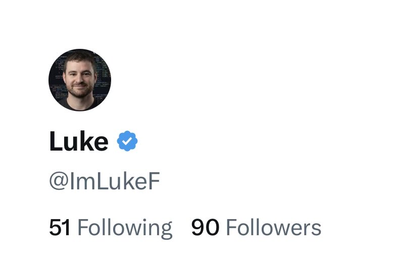 Luke tweet media