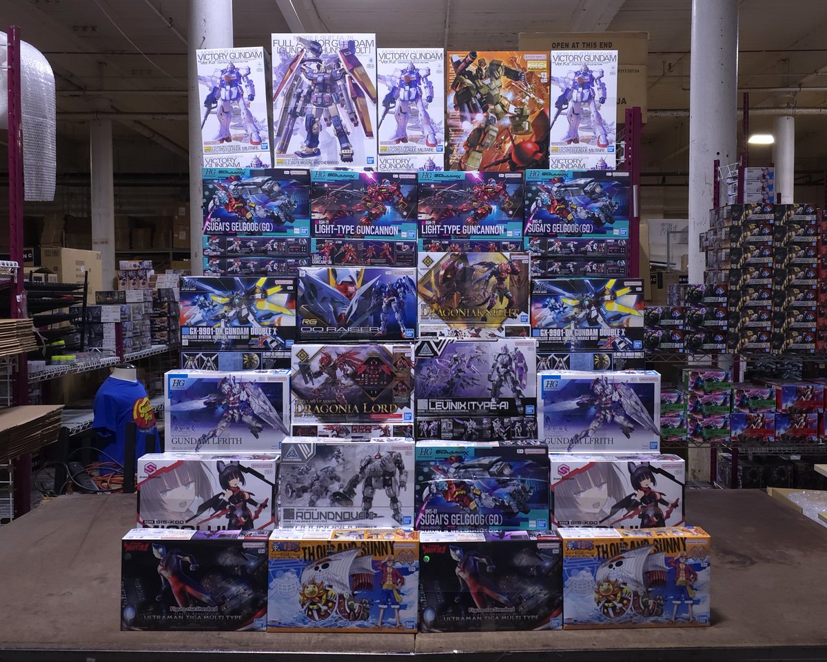 This restock brings a strong mix of Master Grade, Real Grade, High Grade as well as a mix of other series.

gundampros.shop/product-catego…