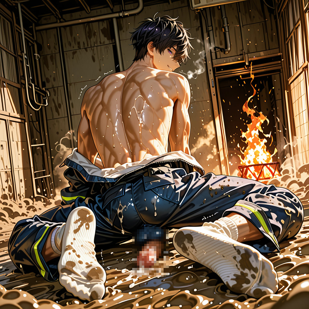 crat20250427's tweet photo. No 712_消防隊員_firefighter_#_87(75PIC)

#イケメン #AIイケメン部 #同人 #筋肉 #二次創作 #少年 #マッスル #デカマラ #レスキュー #腐向け #消防隊員 #自衛隊 #つなぎ
#佐伯イッテツ #SaikiIttetsu
#yaoi #gay #muscle #boy #BL #R18 #NSFW #pixiv #patoreon #rescue #AIArt #bara #tsunagi https://t.co/WgflD06Kob