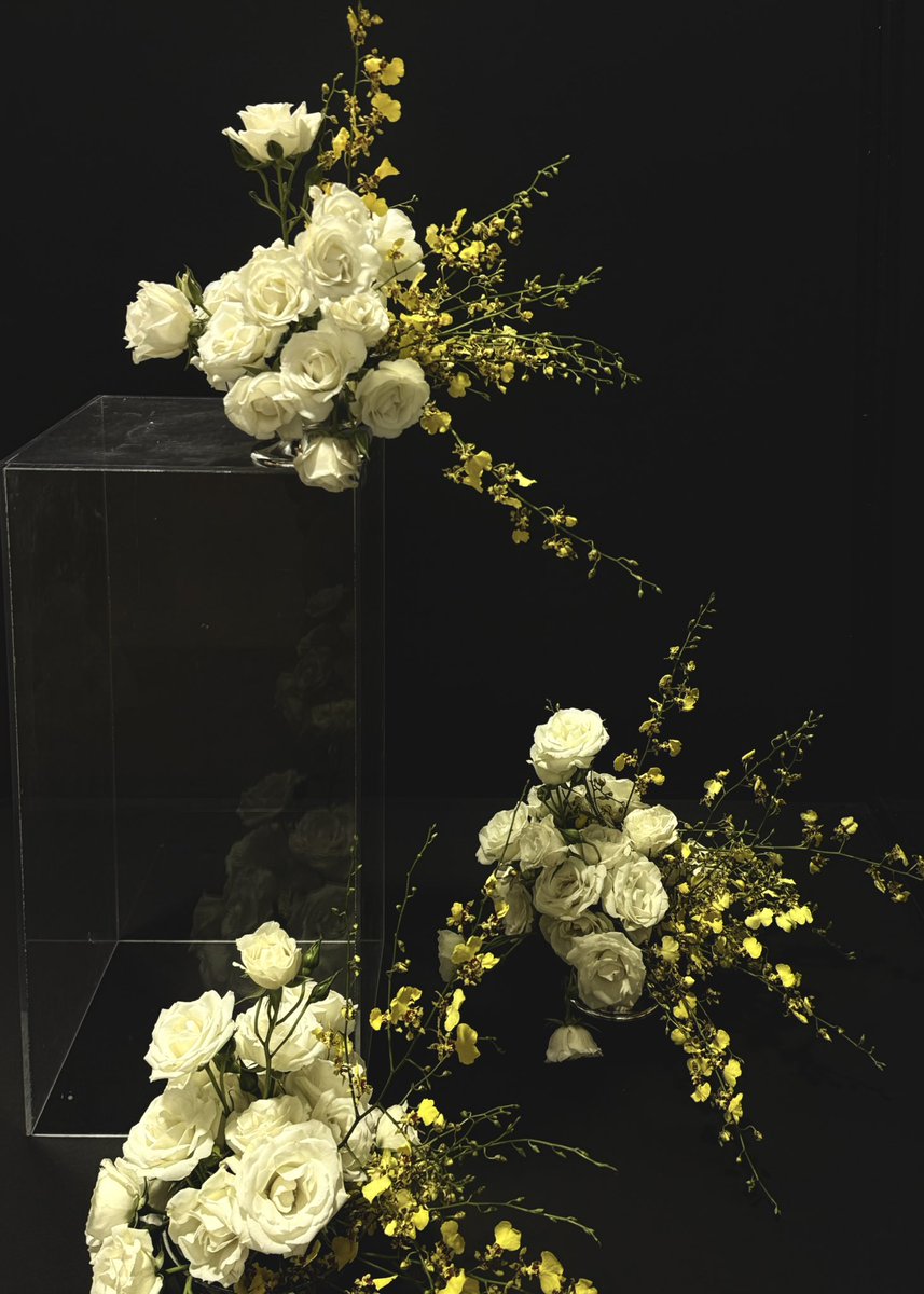 flowers by me for a Loewe dinner.