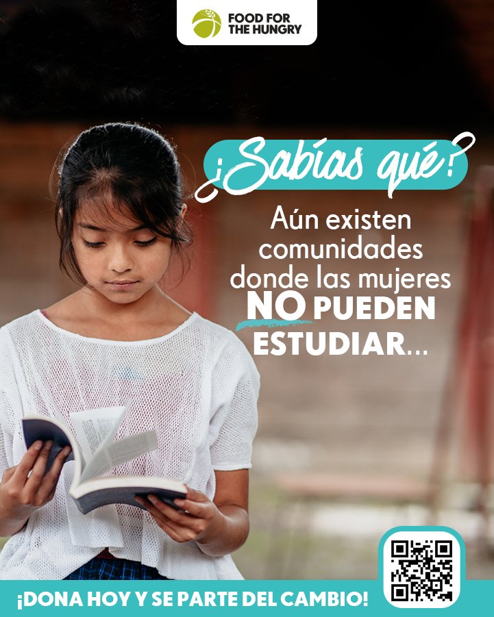 FHGuatemala's tweet photo. ¡Cuando una niña se educa, toda su comunidad FLFORECE!  🌸 Porque tu donación se transforma en:

•Libros y uniformes
•Becas de permanencia
•Programas de sensibilización

¡Se parte del cambio!
💵 Donando: https://t.co/ZFV1NJnAKy
📱 Apadrinando o creando alianzas: 47935637 https://t.co/okC5dtTvbk