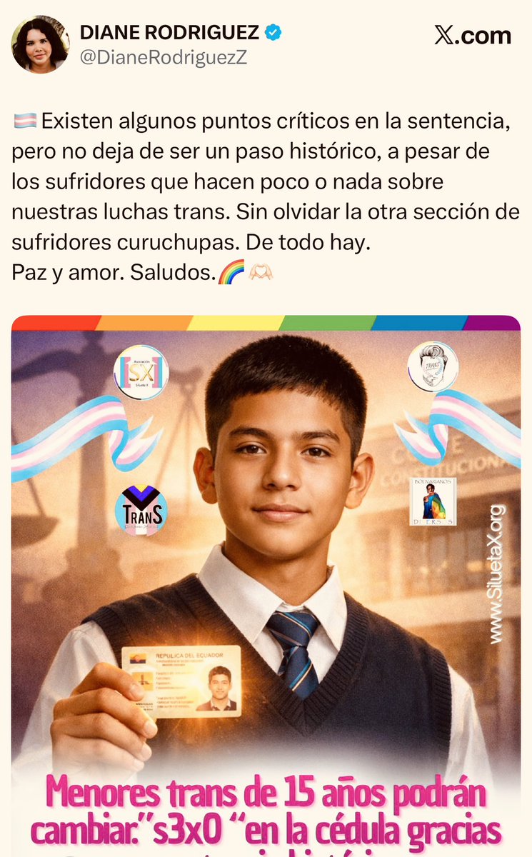 Asociación SILUETA 'X' tweet media