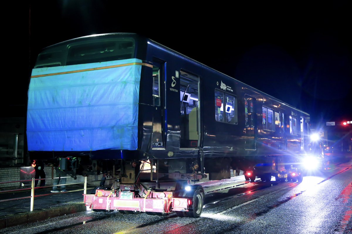 相鉄9000系リニューアル車 廃車搬出 3月2日より行われてきた9703×10の