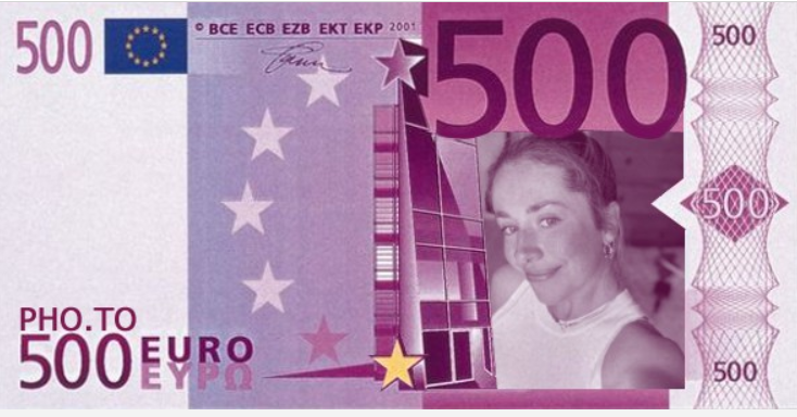 Cosmopeleton's tweet photo. @BellaWallerstei A score, a pony, a nifty, a ton. A Bella... x. #500Note #BetterThanChurchill https://t.co/5mZF0cSoOI