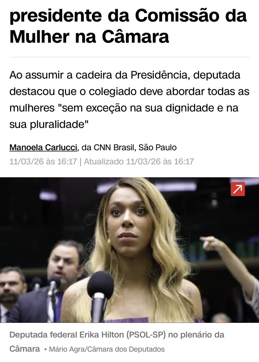 RafaelFontana's tweet photo. Homem assume presidência da Comissão das Mulheres na Câmara dos Deputados.

Trata-se de uma vitória do feminismo, o movimento que odeia as mulheres. https://t.co/MZrDr3NesH