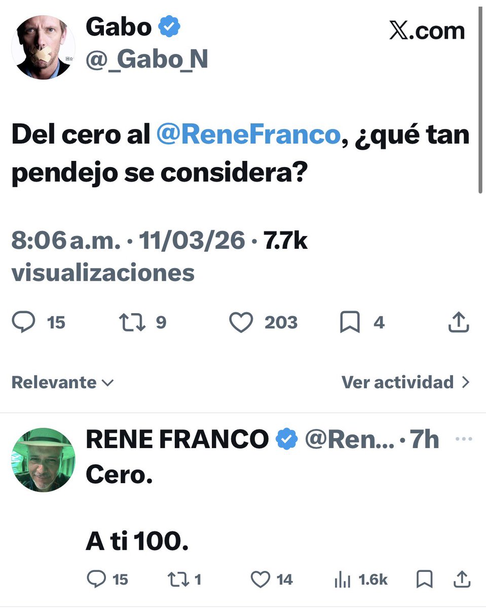 😂😂😂😂

De nuevo: que pendejo es <a href="/ReneFranco/">RENE FRANCO</a>