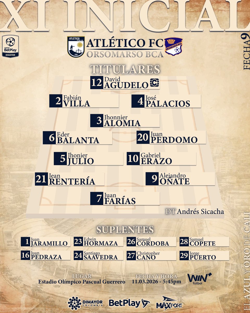 Atlético Fútbol Club tweet media