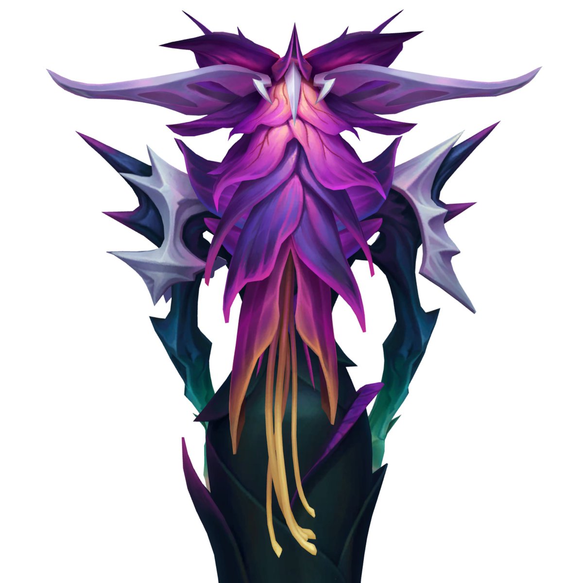 flora fatalis lissandras model is actually so cool the way her "hair" is just petals