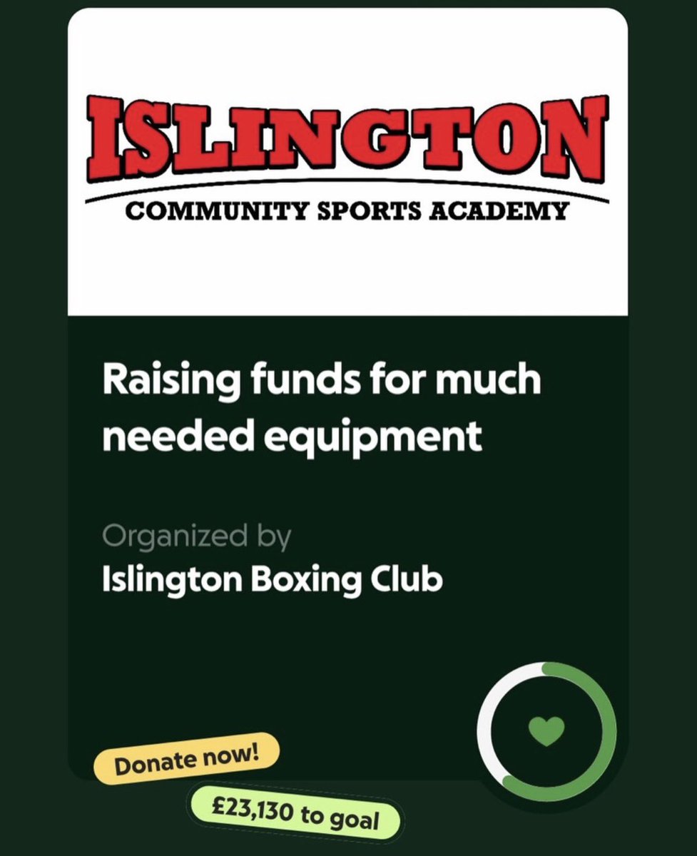 Islington Boxing Club tweet media
