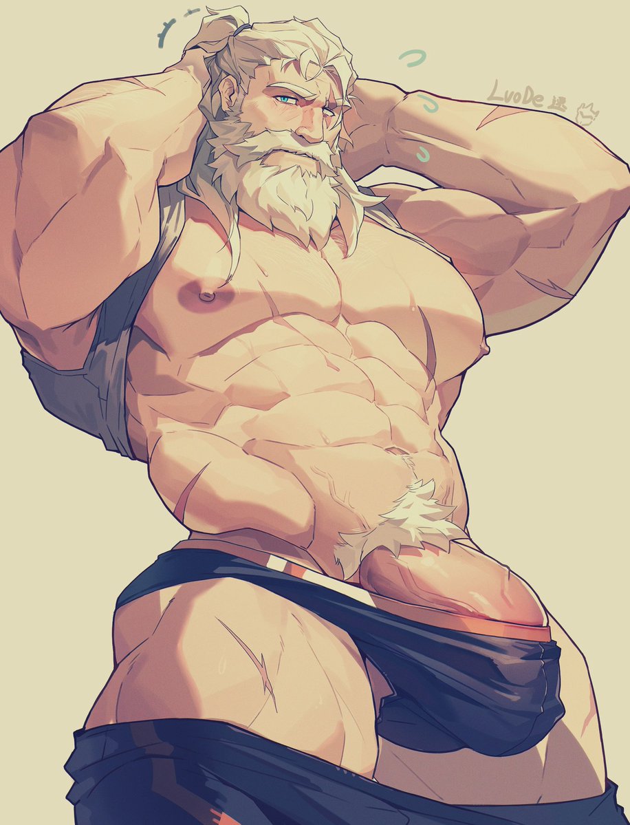 GermanDILF's tweet photo. —————————————————

While trying on some new clothes, he forgot to lock the store's fitting room door.

Now, don't just stand there, or others might see him like this... 

————————————————— https://t.co/vQxRJJsLWl