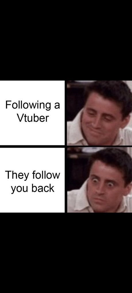 CrystellaVT's tweet image. Following a VTuber 🙂
They follow back 😳
Guess I’ve been adopted now.
#ENVtuber #VTuberCommunity #SmallVTuber