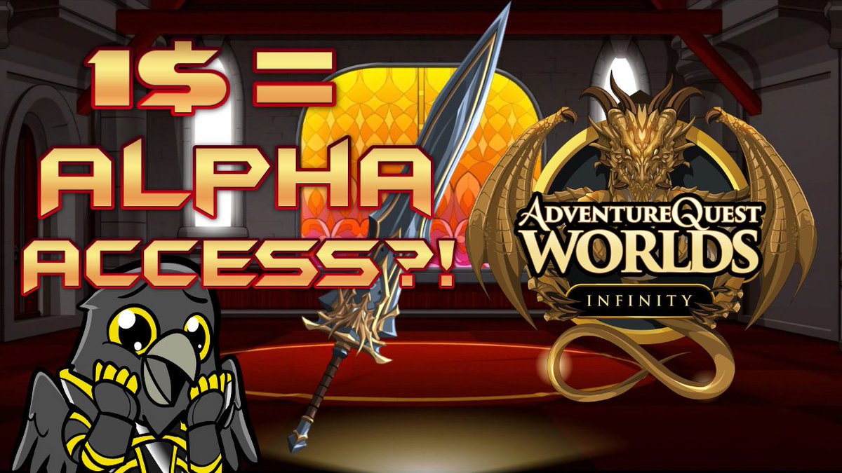 GoldRavenAE's tweet image. AQW Origin Story! What 1$ actually gets you &amp;amp; More! youtu.be/knw40x9zpiY #aqwinfinity