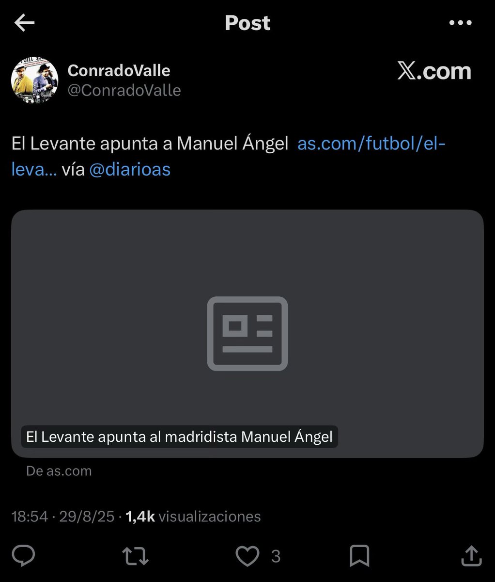 Está jugando contra el City