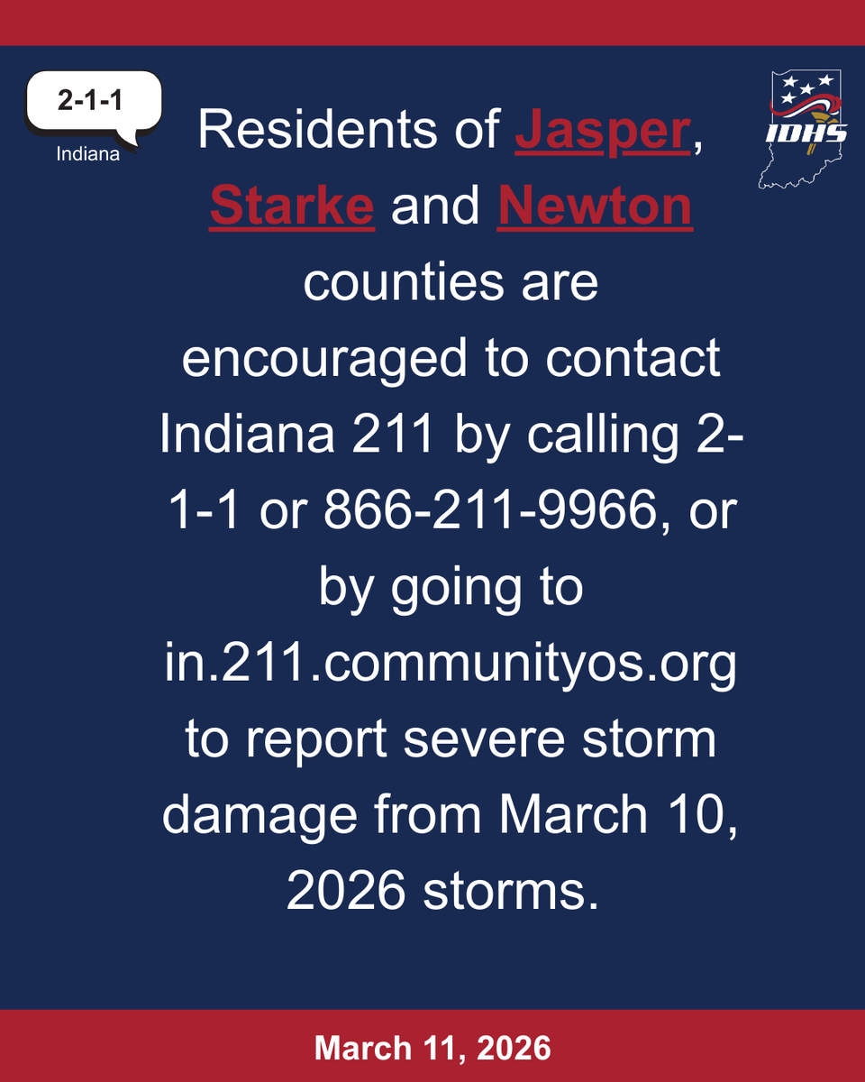 Indiana Homeland Security tweet media