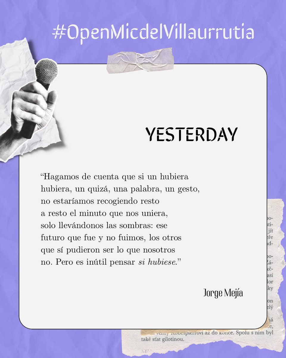 Centro de Creación Literaria Xavier Villaurrutia tweet media