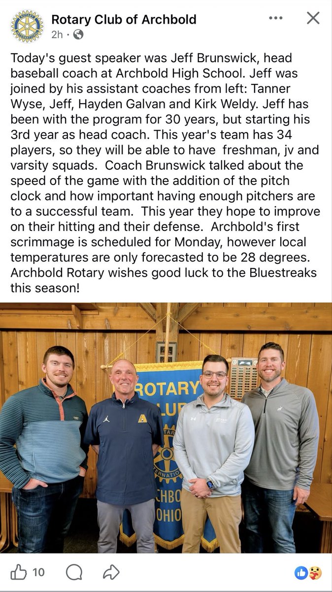 Archbold Baseball ⚡️⚾️ tweet media