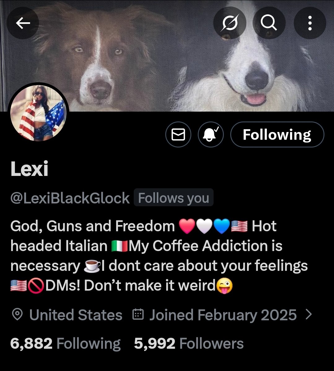 ShadowSentinel's tweet photo. Lexi is just short of 6k. I told her that we could definitely help her get there. Who knows, maybe even beyond 6k. 

She is a mutual and is absolutely awesome and engages! 

We got this Lexi! Let's go!!

Let's grow together! 

@LexiBlackGlock https://t.co/DocxEtbWHw