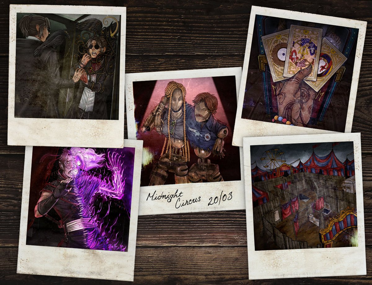 No Midnight Circus, nem tudo é o que parece ser!

#OrdemParanormal #HEXATOMBE #RPG 

🧵+