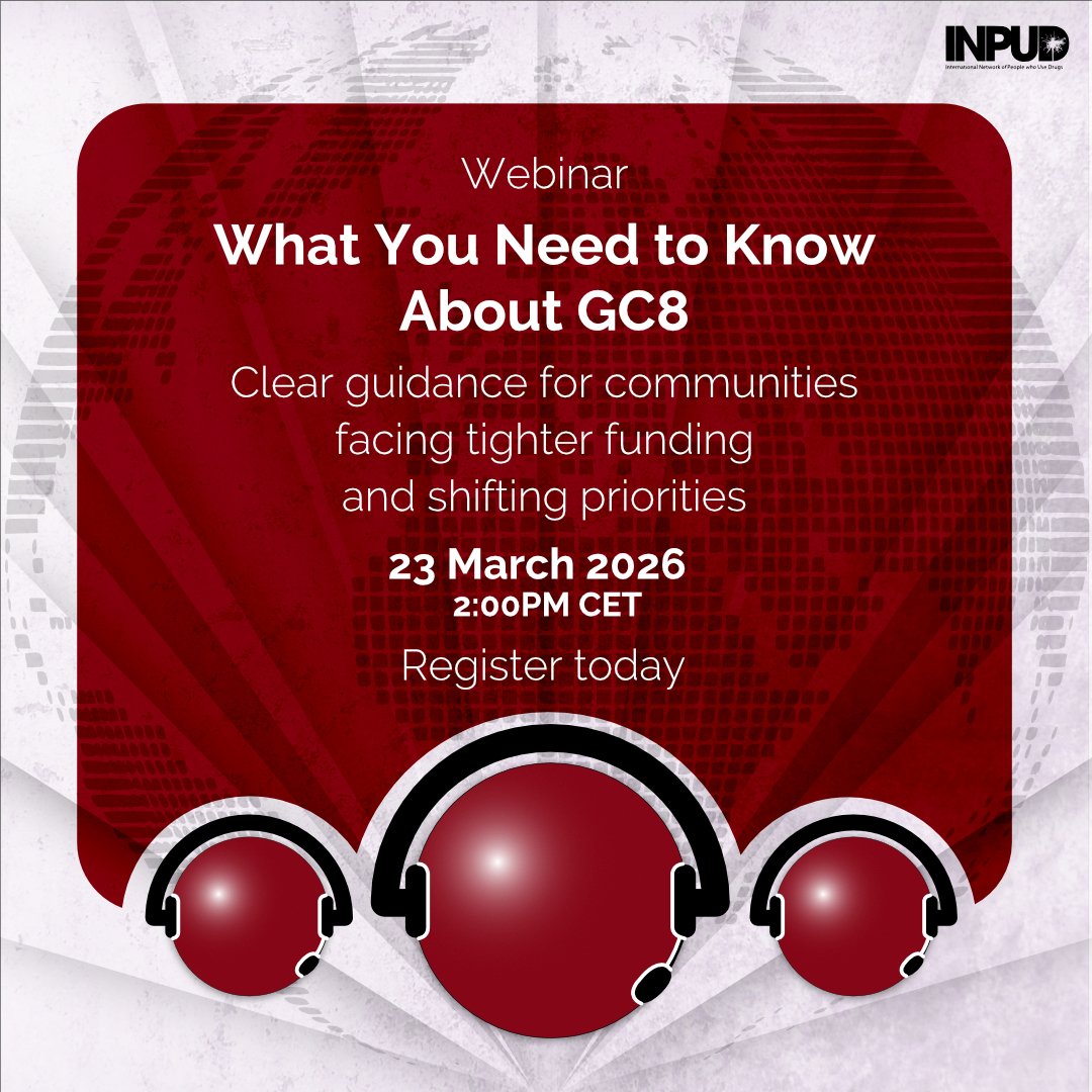 International Network of People who Use Drugs tweet media