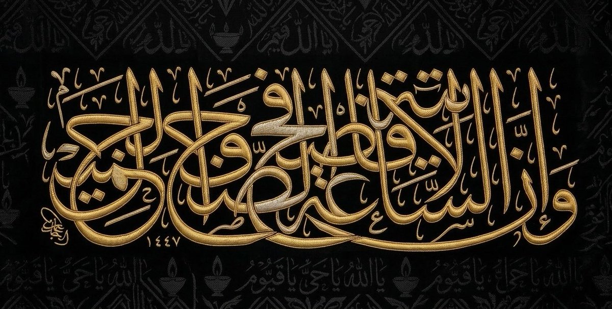 لوحتي الجديدة
اتممتها اليوم بحمد الله وتوفيقه
اخذت مني وقت كبير كتابة وتركيب واخراج
أحمد الجدعان ٢٢ رمضان ١٤٤٧ من هجرة نبينا صلى الله عليه وسلم #عام_الحرف_اليدوية_2025 #كلنا_خطاطون #الخط_العربي #خط_الثلث #ابداع <a href="/artnews2030/">أخبار الفنون</a>