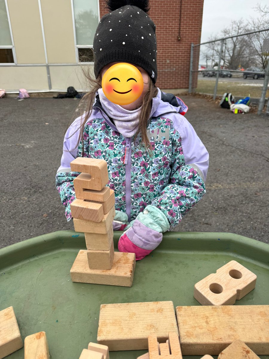 AnitaBaudoux's tweet photo. These @StMonicaOCSB Kinders became little engineers as they built ‘Counting Castles’ with number blocks—stacking, balancing, and showcasing creativity along the way! @mssutherland8 @MsLisa4321 #ocsbOutdoors #ocsbSTEAM #ocsbMath https://t.co/4sXmebjpbh