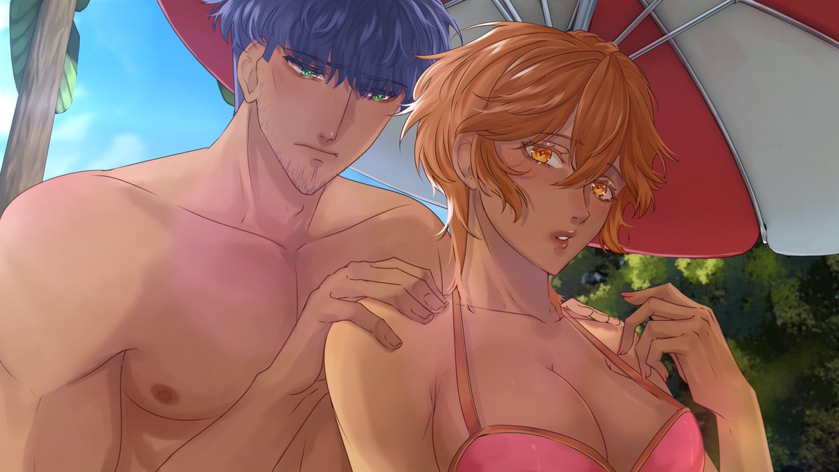 Sunscreen, sand… and sir, please stop looking like that 🥵

Teachers. With Love and Passion drops its Beach DLC soon 👉🏻 store.steampowered.com/app/4101080/Te…