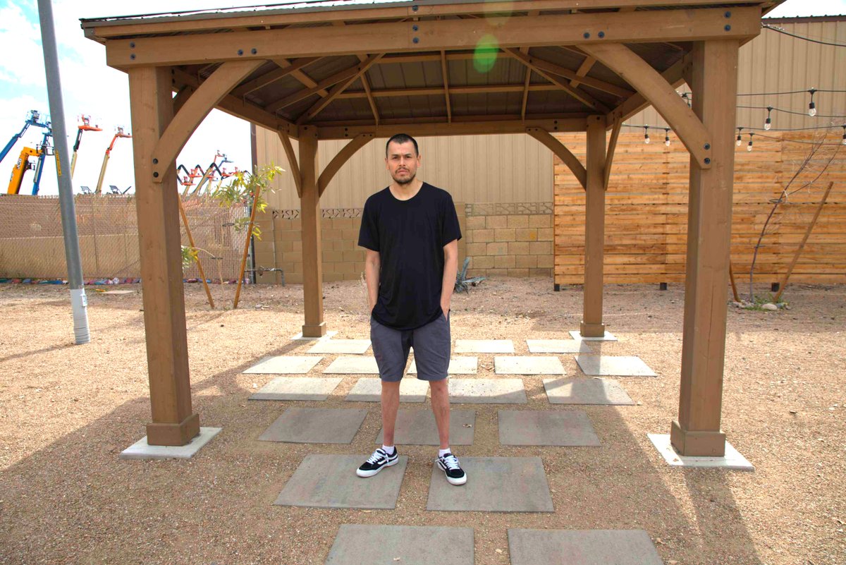 After his mother passed away, James couldn’t afford their rent &amp; experienced homelessness for the first time. He found stability at A New Leaf’s East Valley Men’s Center, where he’s rebuilding his life, job searching, &amp; finding community. “They help you start fresh".