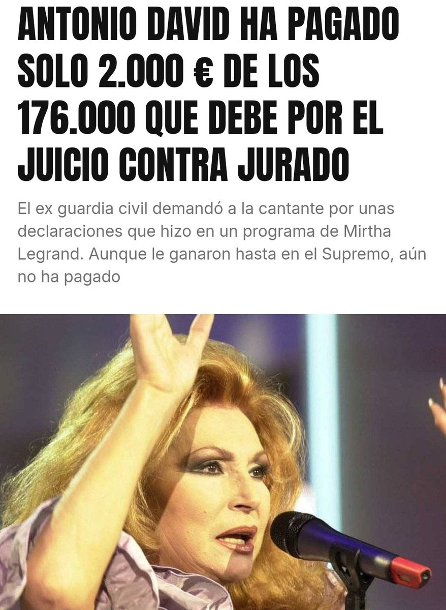 El penas tanto reclamar que le paguen y su séquito igual.. Y el vago vividor sigue sin pagar él. 
Con lo que tiene que callar y no paran de hacer todos el ridículo.
La hipocresía y la cara tan dura que tiene.. Eso no lo cuenta en sus cutres directos?
#APOYOROCiO11M