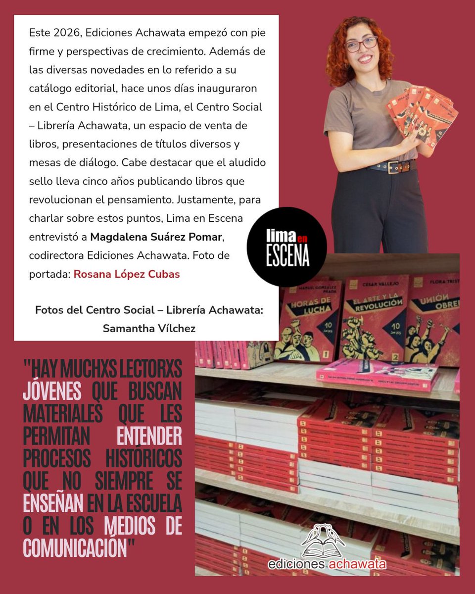 Ediciones Achawata tweet media