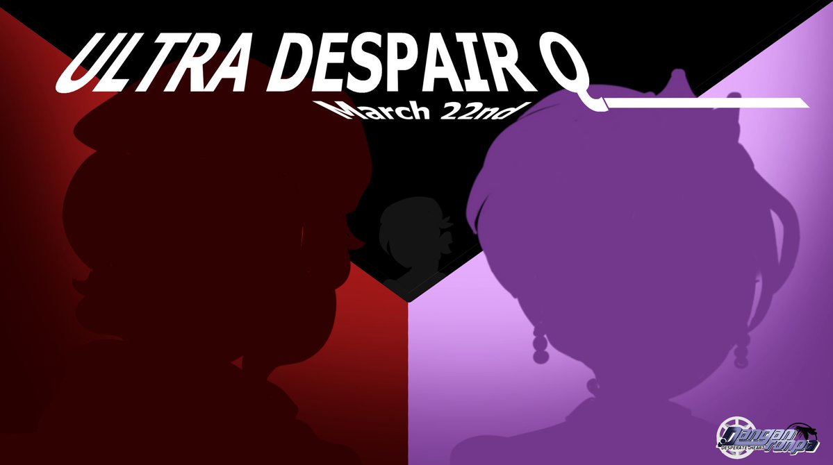 DESPERATE HEART: ULTRA DESPAIR Q_____
The official title of the upcoming DH special has been... partially revealed. But what could that Q stand for..??

#drdh #fangantwt