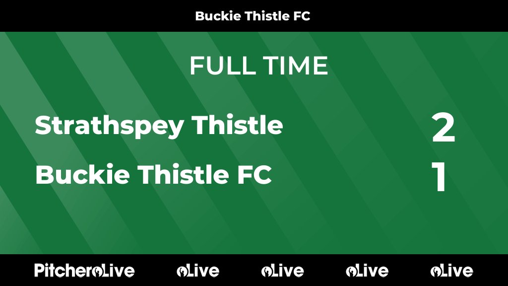 BuckieThistle's tweet photo. FULL TIME: Strathspey Thistle 2 - 1 Buckie Thistle FC
#STRBUC #Pitchero
https://t.co/p330ikvAwa https://t.co/SFWWZ8rFgh