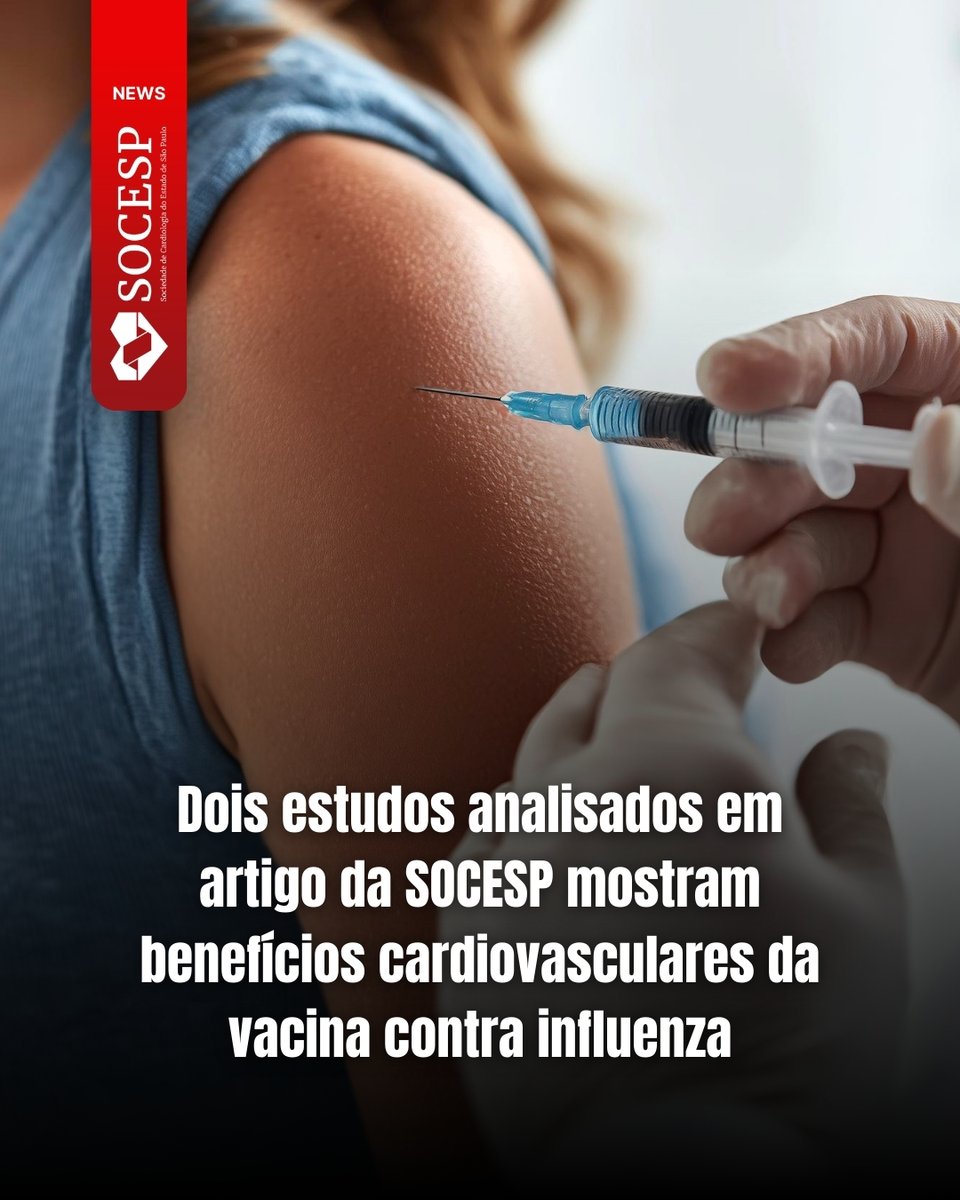 SocCardioESP's tweet image. A vacina contra influenza é disponível gratuitamente nos postos de saúde todos os anos! Acompanhe o calendário e vacine-se! Você estará se protegendo duas vezes!  

Saiba mais: socesp.org.br/revista/edicoe…

#vacina #imunização #DoençasCardiovaculares #prevenção #RevistaDaSOCESP