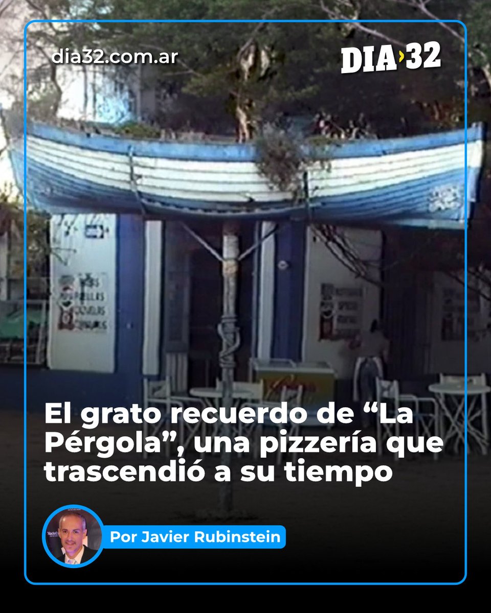 🍕 El grato recuerdo de “La Pérgola”, una pizzería que trascendió a su tiempo

✨ Envuelta en una mística única, la creación de Juan Carlos Drovetto combinaba increíbles pizzas a la piedra, cocina artesanal y calidez familiar. Funcionó entre 1986 y 1999.  short.do/DAghR9