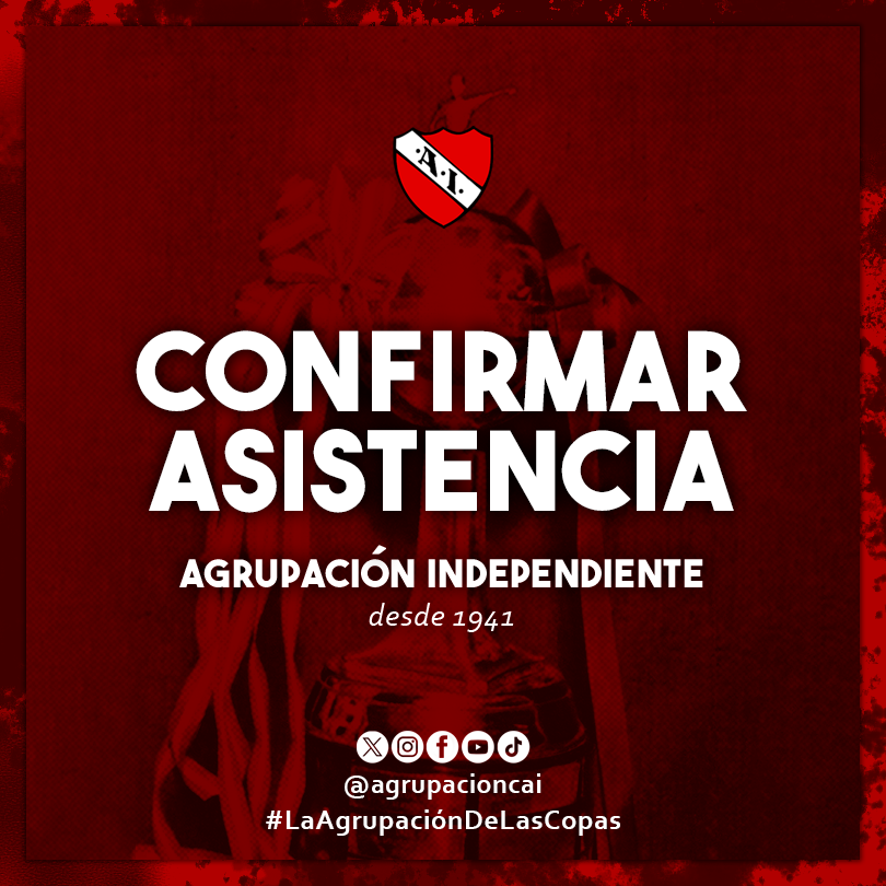 Agrupacioncai's tweet photo. Todas las agrupaciones del club fueron notificadas por distintos medios para firmar el Compromiso de Gestión Patrimonial. A todas ellas les solicitamos confirmar su asistencia.

La firma tendrá lugar el jueves 12/03, de 18:00 a 20:00 h, en el Hotel Scala, ubicado en Bernardo de Irigoyen 740, CABA.

@listarojacai 
@GenteCai 
@AgrupPSR 
@PSRInfraestr 
@MovReyDeCopas
@a_identidadroja